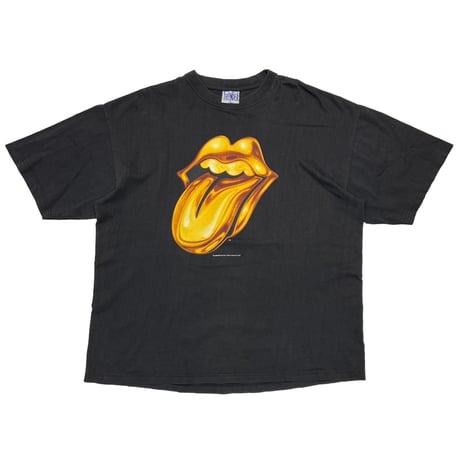 ROLLING STONES 1999 GOLDEN LIP & TONGUE BLUE THUNDER XL 3195