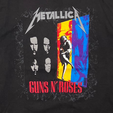 GUNS N' ROSES x METALLICA 1992 USE YOUR ILLUSION BROCKUM XL 5754
