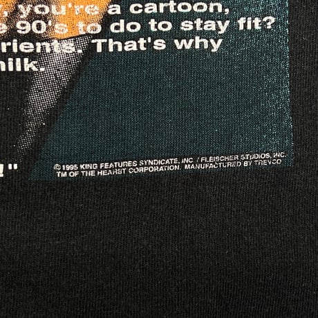 BETTY BOOP MILK "It does a Boop good !" ALL SPORT XL 8698