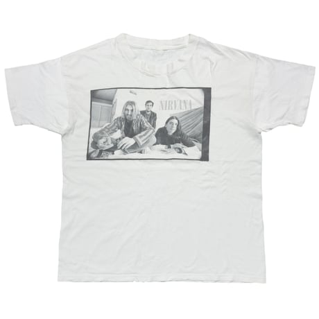 NIRVANA 1996 MEMBER PORTRAIT WHITE FITS XL 7866
