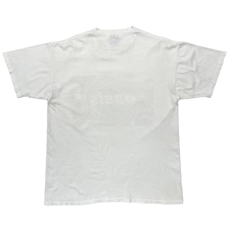 oasis 1995 UNION JACK LOGO WHITE BROCKUM XL 8181