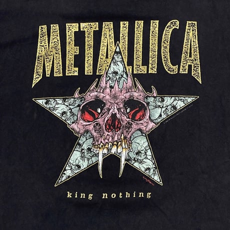 METALLICA 1996 KING NOTHING PUSHEAD GIANT LARGE 4494