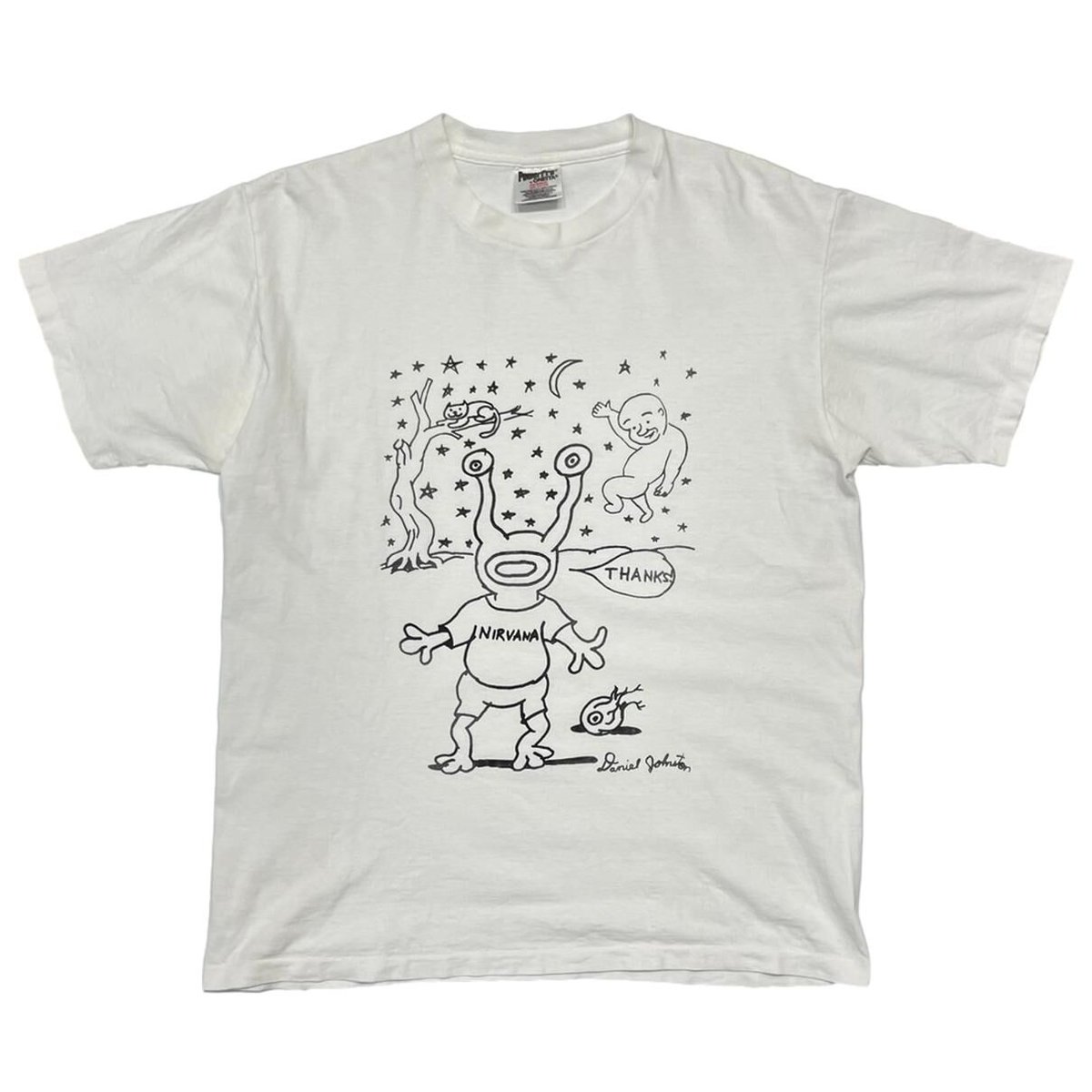 90's NIRVANA Daniel Johnston Tシャツ