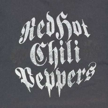RED HOT CHILI PEPPERS OLD ENGLISH LOGO ANVIL LARGE 0435