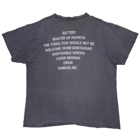 METALLICA MASTER OF PUPPETS FITS XL 0770