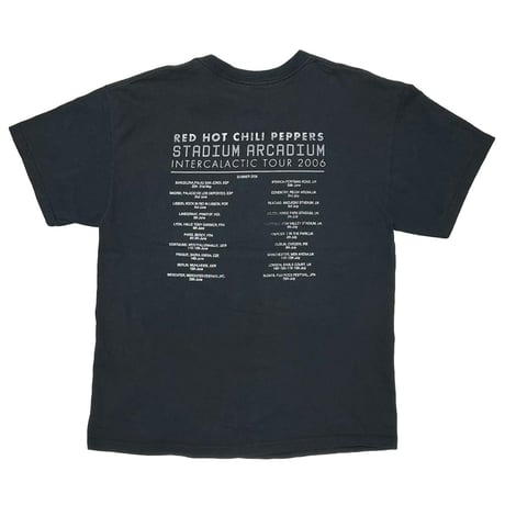 RED HOT CHILI PEPPERS STADIUM ARCADIUM INTERCALACTIC TOUR GILDAN LARGE 4601
