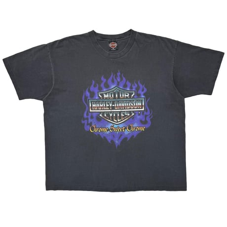 HARLEY DAVIDSON CHROME SWEET CHROME FLAMING LOGO VILLA RIDGE XL 5943