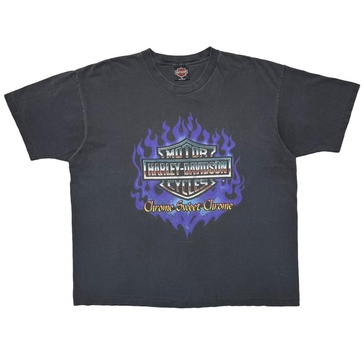 HARLEY DAVIDSON CHROME SWEET CHROME FLAMING LOG