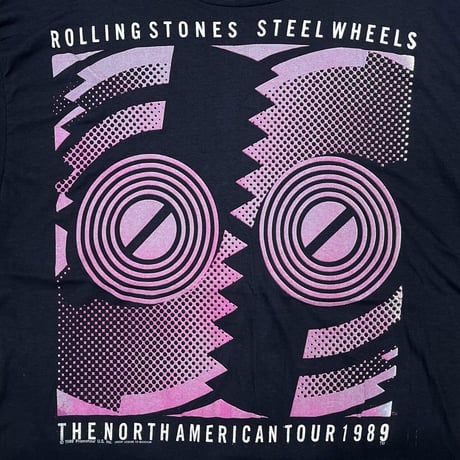 ROLLING STONES 1989 THE NORTH AMERICAN TOUR STEEL WHEELS SPRING FORD XL 9487