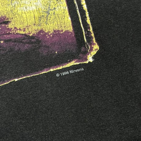 NIRVANA MUDDY BANKS OF WISHKAH TEE  WILD OATS LARGE 9230