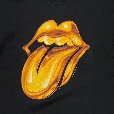 THE ROLLING STONES BRIDGES TO BABYLON GOLD TONGUE anvil LARGE 2760