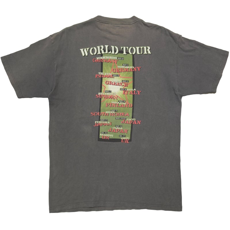 RAGE AGAINST THE MACHINE 2000 WORLD TOUR CHACOA