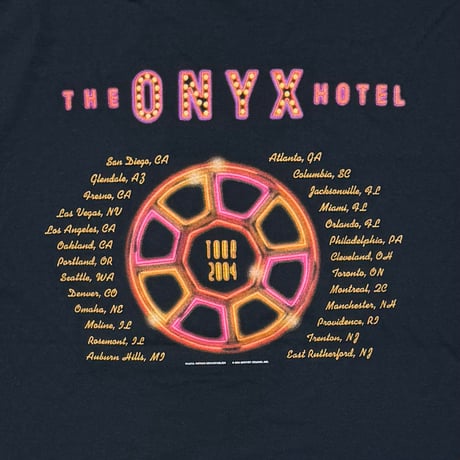 BRITNEY SPEARS THE ONYX HOTEL 2004 TOUR anvil XL 8412