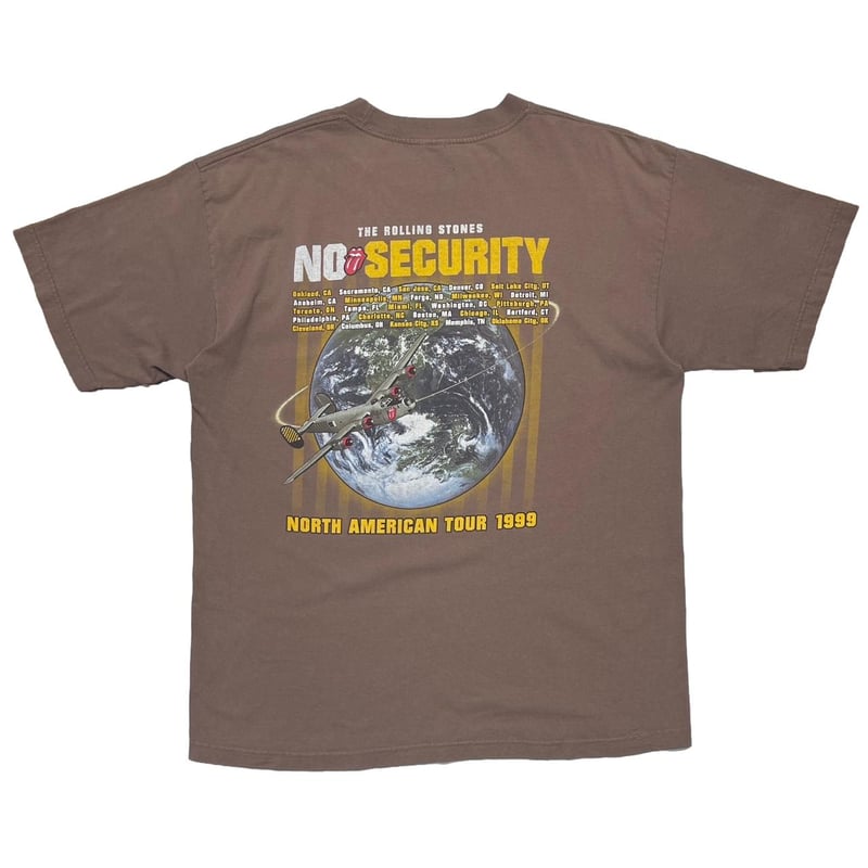 Rolling Stones Tee No Security Tour 1999