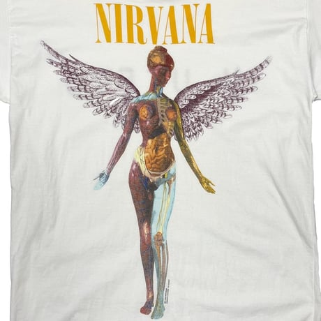 NIRVANA IN UTERO EURO BRIGHT GREEN XL 8340