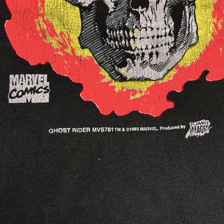 GHOST RIDER 1993 BURNING FACE MARVEL COMICS FITS LARGE 3180