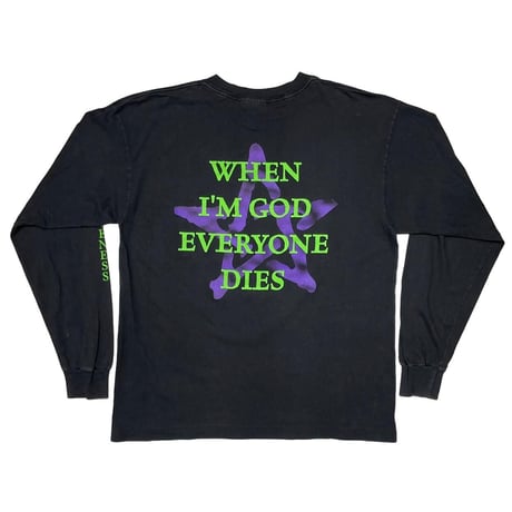 MARILYN MANSON WHEN I'M GOD EVERYONE DIES LS TEE TULTEX XL 0768