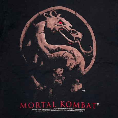 MOTAL COMBAT DRAGON PROMO FRUIT OF THE LOOM XL 1161