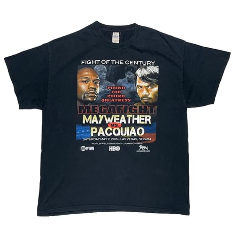 MAYWEATHER vs PACQUIAO 2015 MEGAFIGHT GILDAN XL 3974