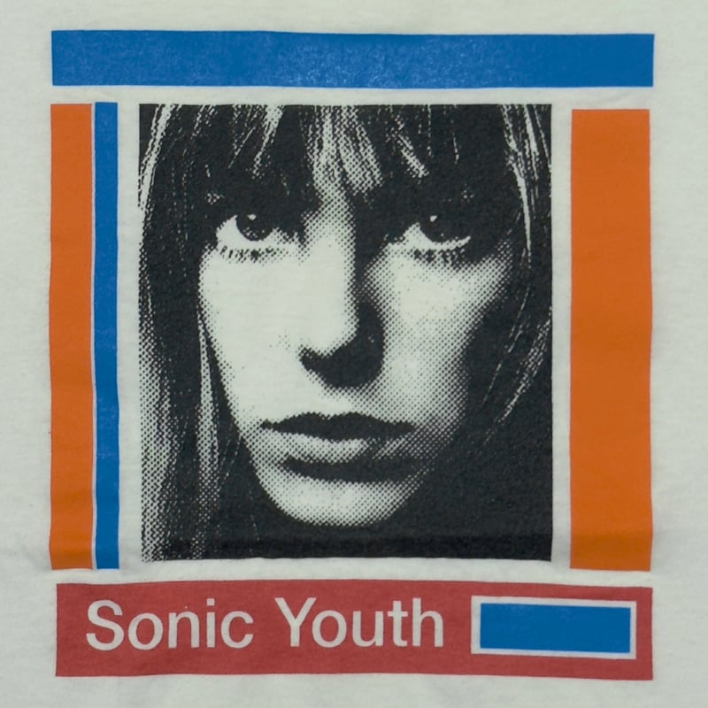 SONIC YOUTH Jane Birkin RINGER RED/WHITE SOFFE SONIC YOUTH Jane Birkin RINGER RED/WHITE SOFFE