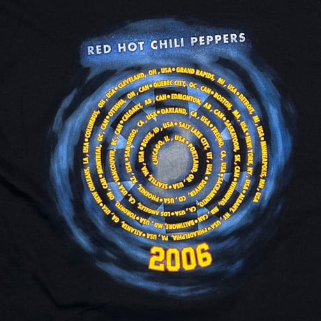 RED HOT CHILI PEPPERS 2006 STADIUM ARCADIUM ANVIL LARGE 0755