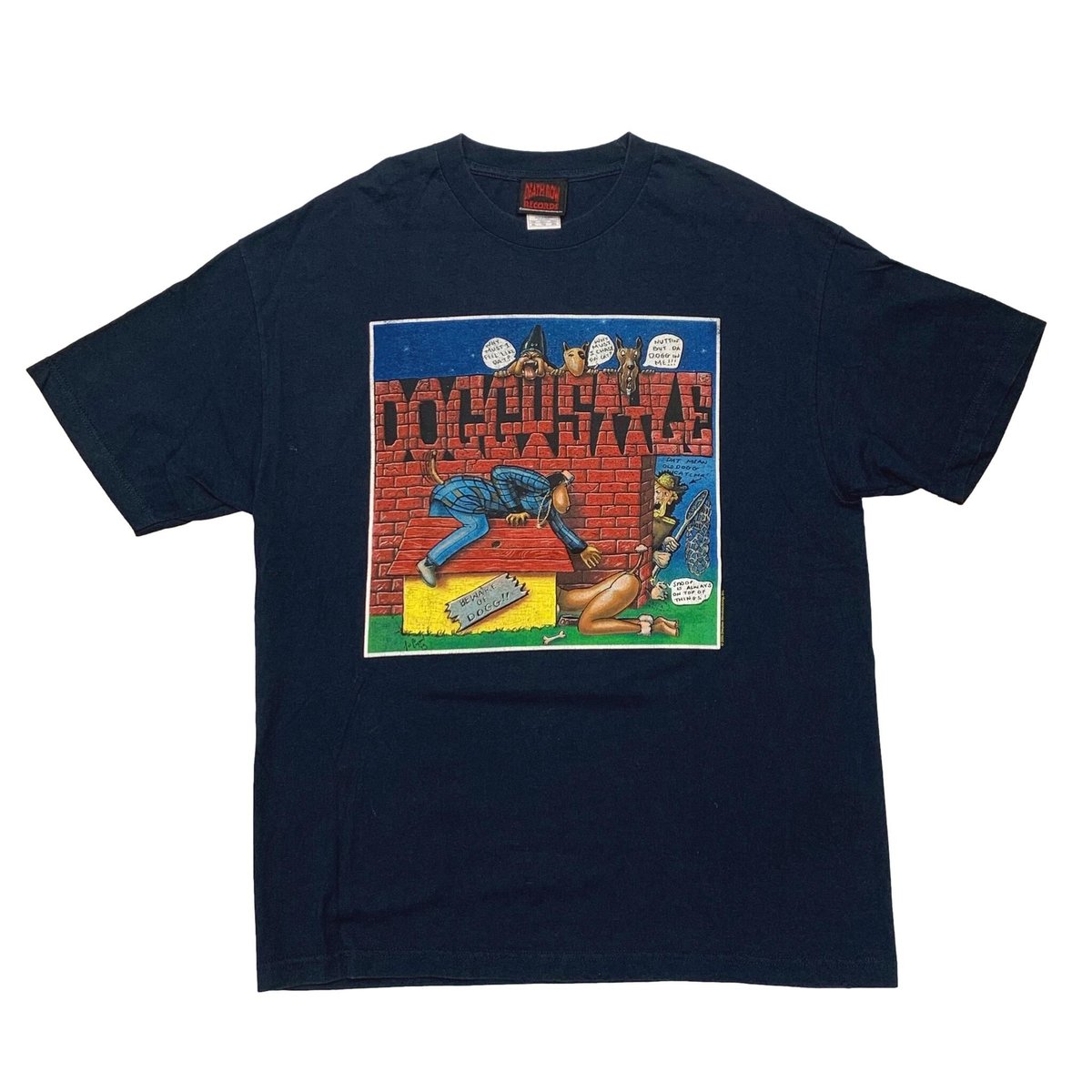 SNOOP DOGG DOGGY STYLE DEATH ROW 2005 TEE NAVY 