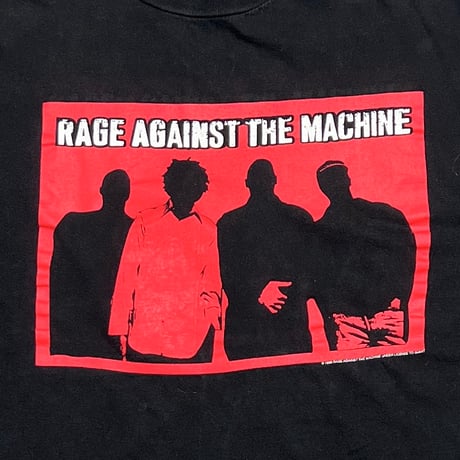 RAGE AGAINST THE MACHINE 1999 MEMBERS SILHOUETTE GIANT XL 6303