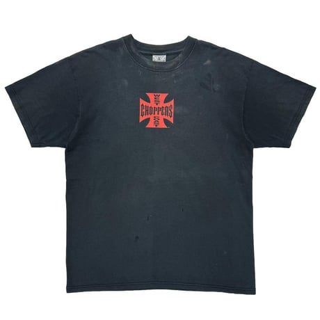 WEST COAST CHOPPERS	RED IRON CROSS FITS LARGE 8232