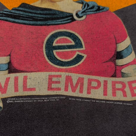 RAGE AGAINST THE MACHINE EVIL EMPIRE ONLY GOOD FADED TULTEX LARGE 0057