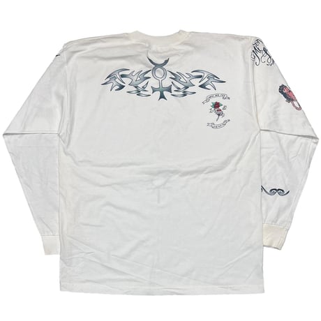 DENNIS RODMAN TATTOO LS WHITE XL 0302