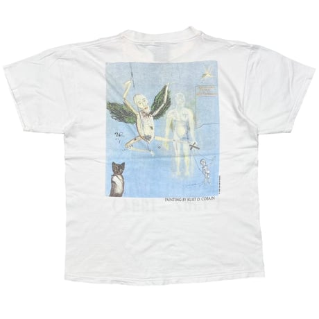 NIRVANA KURT COBAIN MEMORIAL ADULT GIANT BY TULTEX LARGE 8945