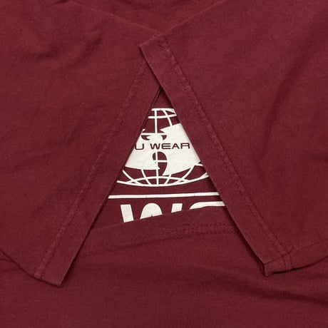 WU WEAR OUTFITTERS SINCE 1995 BURGANDY FITS XL 5016