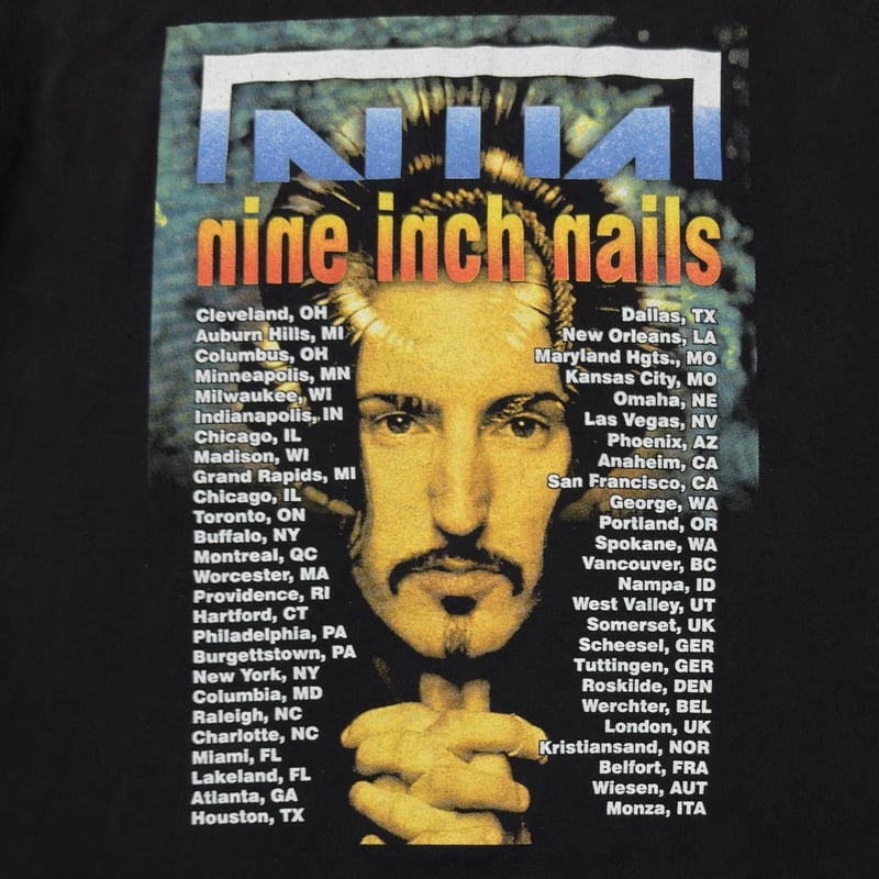 NINE INCH NAILS 00s RAP DESIGN GILDAN LARGE 425