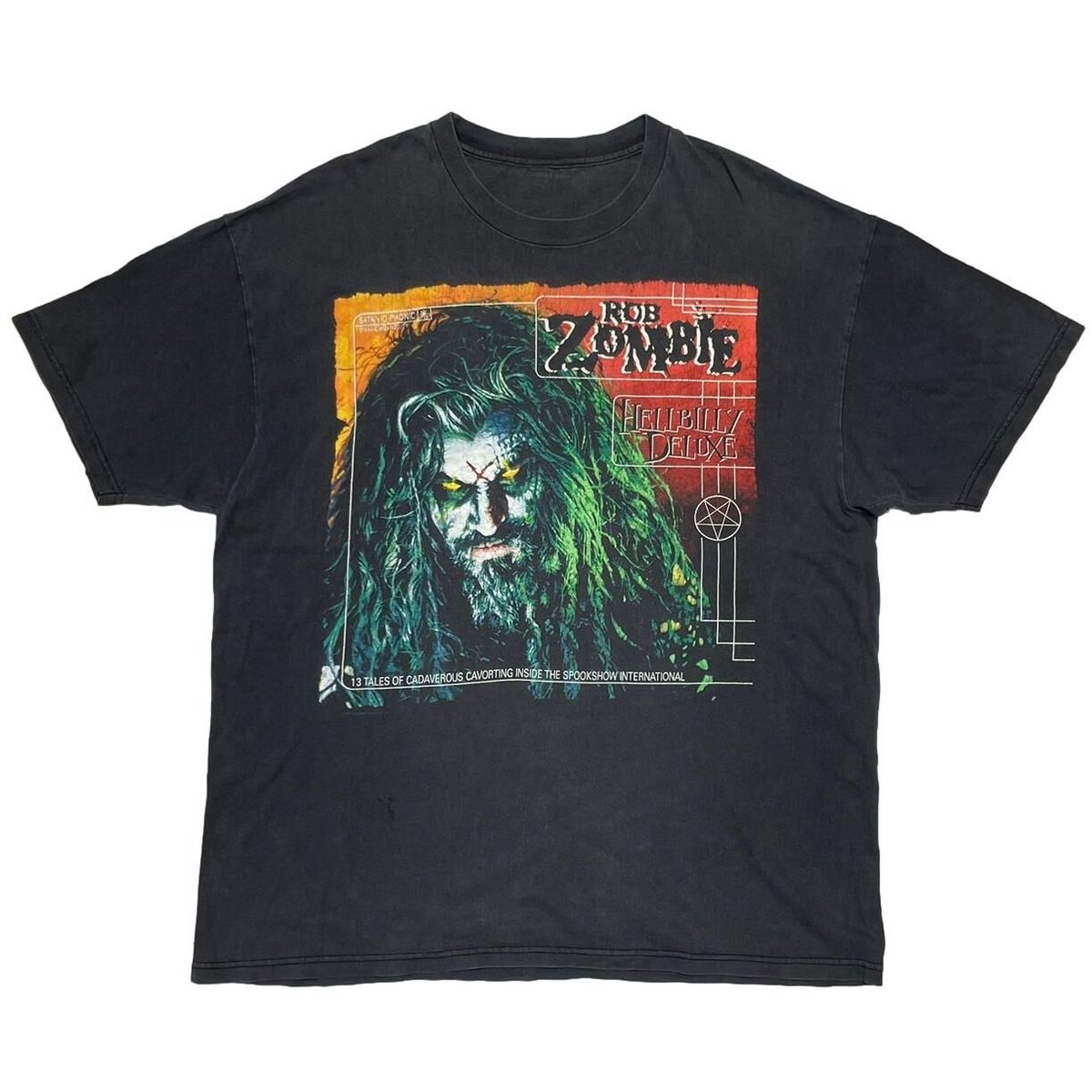 美品 90s ROB ZOMBIE BIG FACE ロブゾンビXL