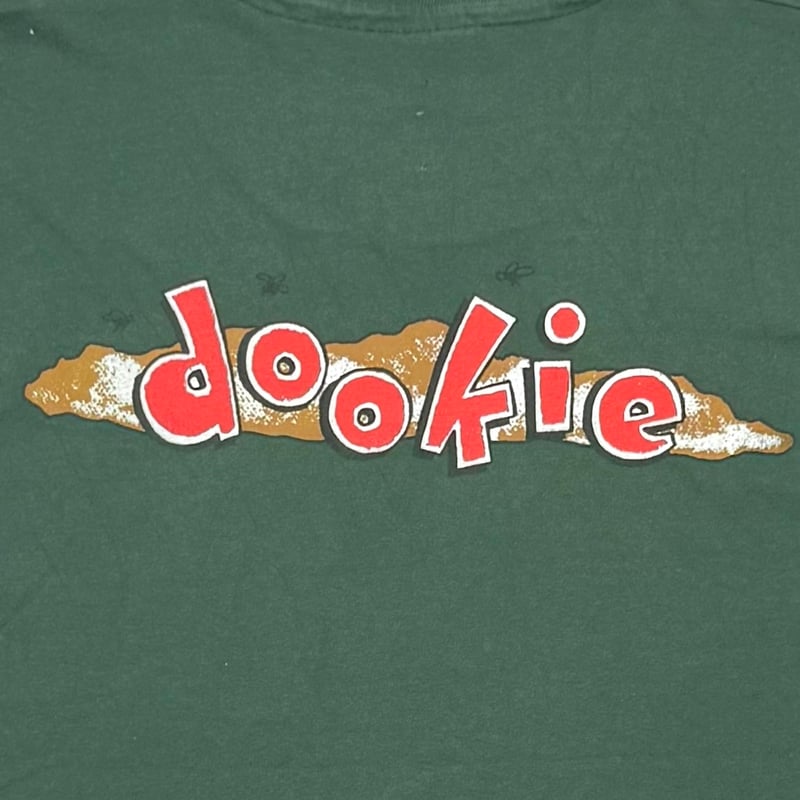 90s Green Day dookie 総柄スウェット 着丈79 XL 90s Green Day dookie 総柄スウェット 着丈79 XL