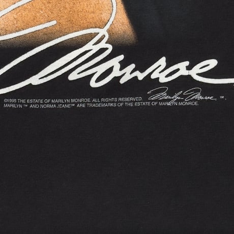 MARILYN MONROE PORTRAIT & SIGNATURE BLACK WINTERLAND XL 5300