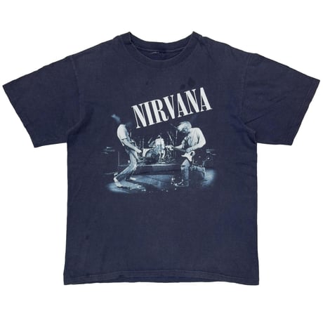 NIRVANA FROM THE MUDDY BANKS OF THE WISHKAH NAVY FITS M-L 9609