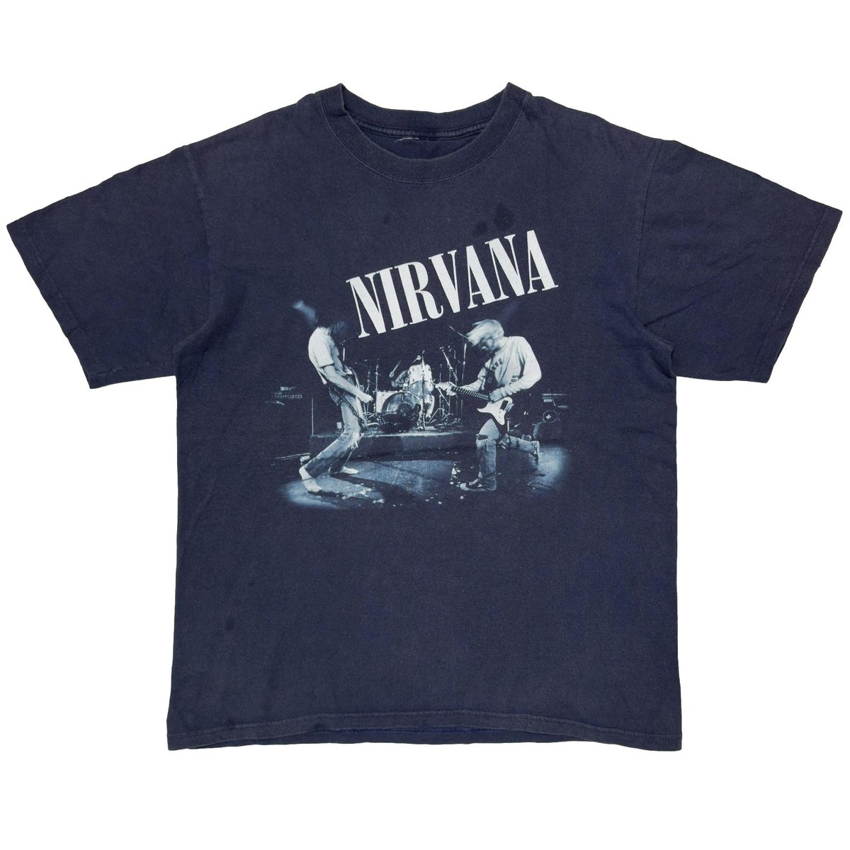 トップス NIRVANA FROM THE MUDDY BANKS NAVY NIRVANA FROM THE MUDDY BANKS OF THE WISHKAH NAV
