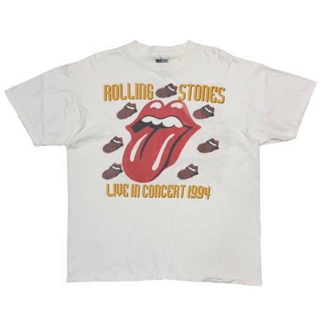 ROLLING STONES LIVE IN CONCERT 1994 WHITE ONEITA XL 6569