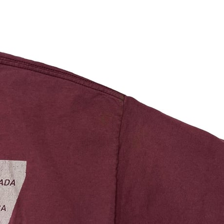 RAGE AGAINST THE MACHINE 1997 NORTH AMERICAN TOUR GIANT XL BURGUNDY 1872