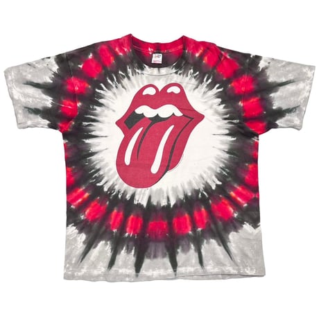 THE ROLLING STONES 1994 RIP & TONGUE TIEDYE FRUIT OF THE LOOM XL 6443