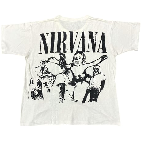 NIRVANA VESTIBULE NEVERMIND MULTI WHITE FITS LARGE 1984