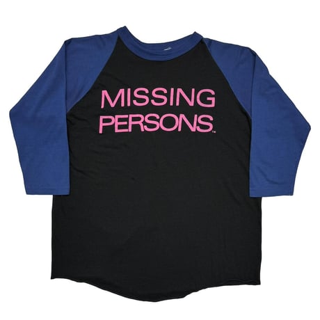 MISSING PERSONS RHYME&REASON TOUR 1984 FITS LARGE 6722