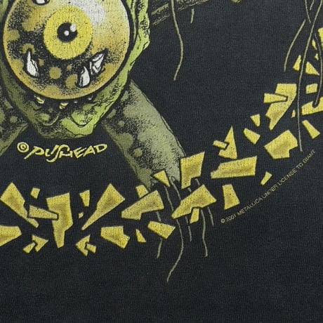 METALLICA PUSHEAD 2001 NO LEAF CLOVER giant XL 3990