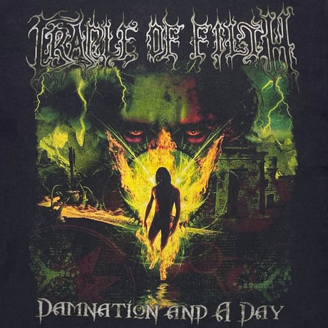 CRADLE OF FILTH 2003 DAMNATION AND A DAY LS FRUIT OF THE LOOM LARGE 6307