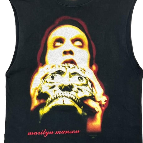 MARILYN MANSON ANTICHRIST SUPERSTAR SLEEVELESS TULTEX LARGE 7737