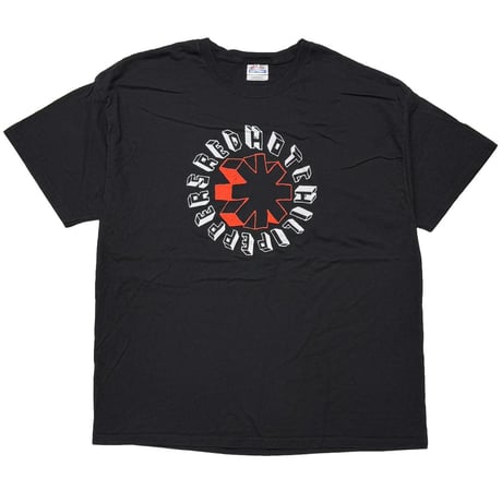 RED HOT CHILI PEPPERS 2006 CIRCLE LOGO BLACK HANES XXL 2243