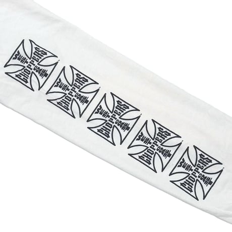WEST COAST CHOPPERS IRON CROSS LS WHITE XL 8294