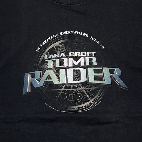 TOMB RAIDER MOVIE PROMO TACO BELL FRUIT OF THE LOOM XL 6502