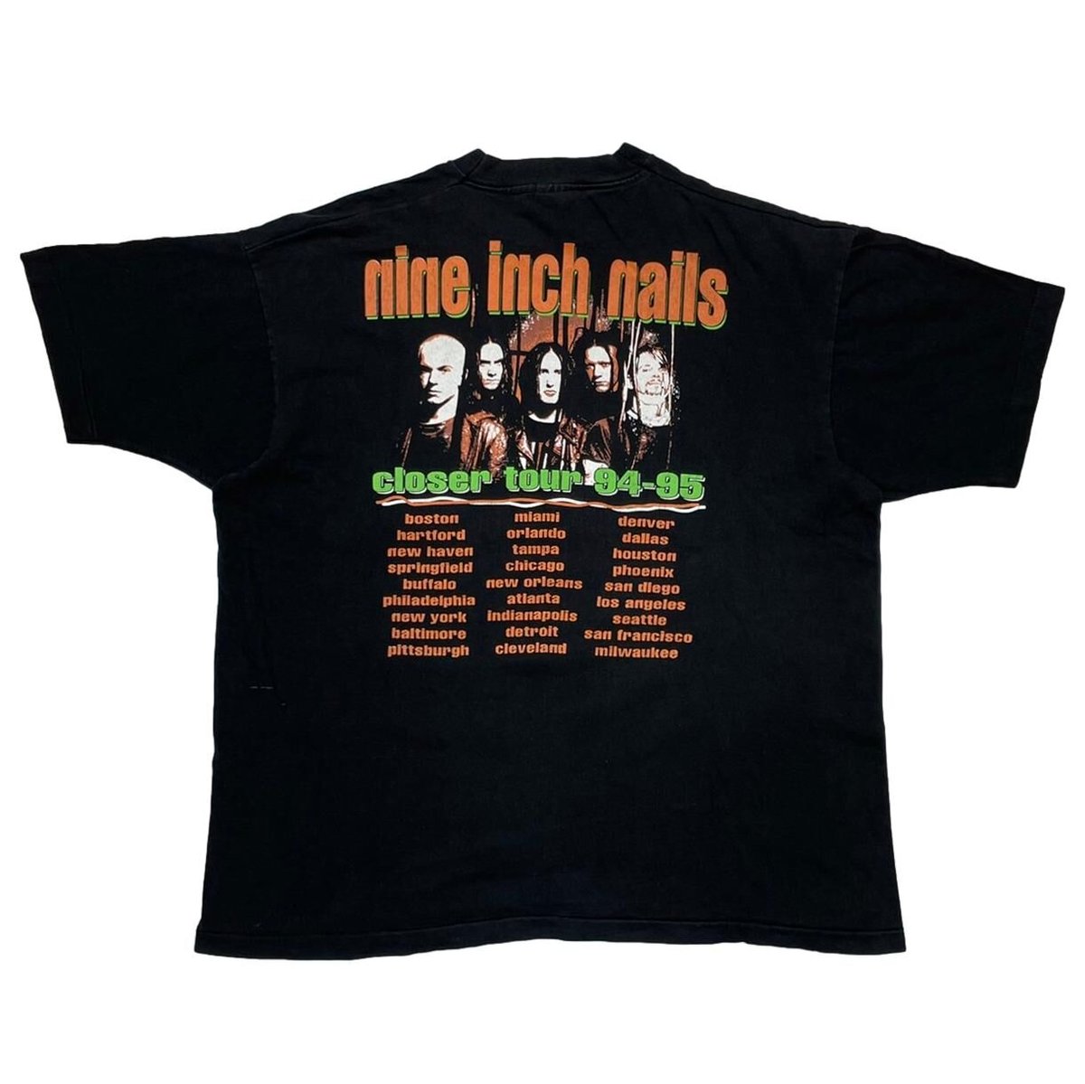 NINE INCH NAILS closer TOUR 94-95 BOOTLEG FITS